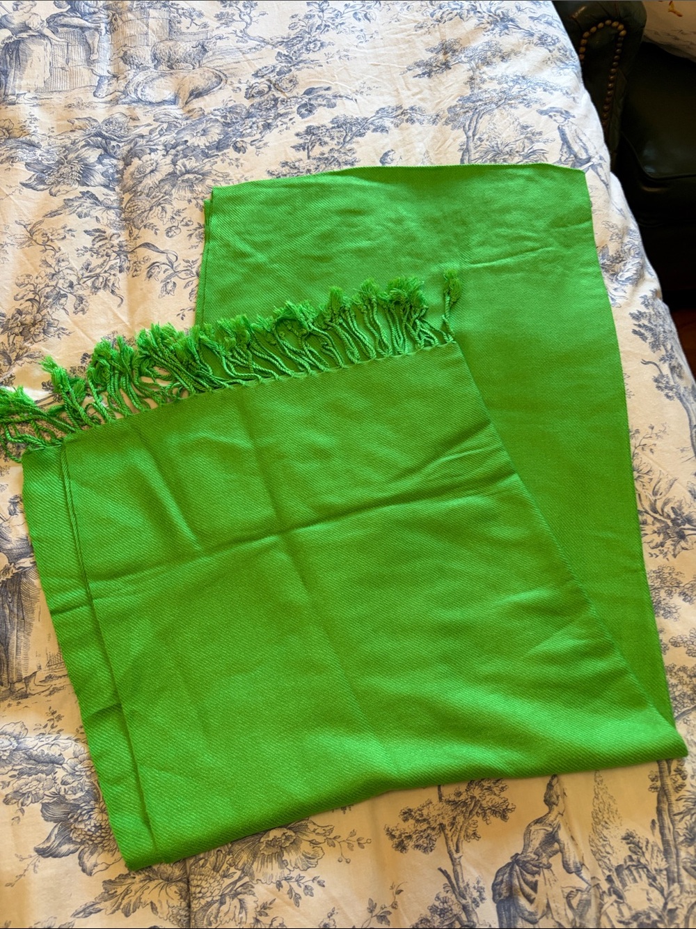Green Women’s Scarf - Vibrant Green